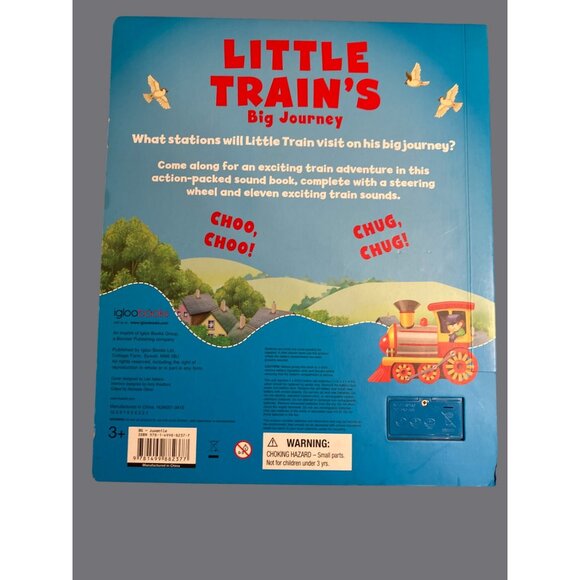 Little Train’s Big Journey Hardcover Children's Board Book - Picture 7 of 12